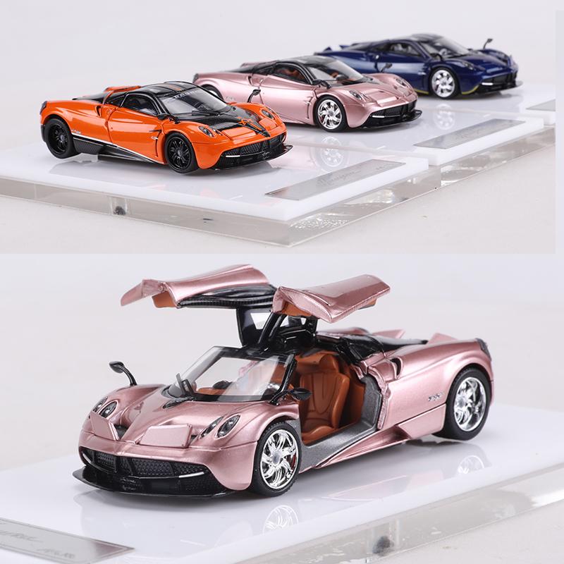 HKM 1:64 Huayra Diecast Alloy Model Car Can Open The Door And The Hood