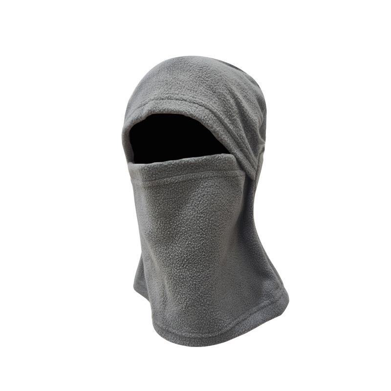 Autumn/Winter Velvet-Lined Windproof Hat & Scarf Combo with Ear Protection