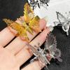 Spring Moving Butterfly Hairpin Gold Silver Bangs Hairclip Gift Butterfly Hair Clip