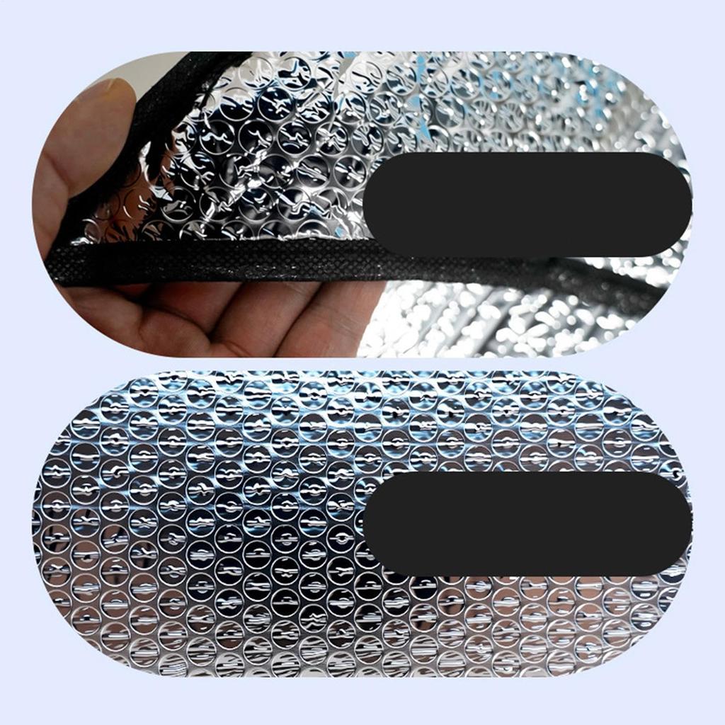 Heat Insulation Steering Wheel Cover, Heat Prevention, Folding, Heat Insulation, Car Cover, Waterproof, Driving, Parking, Car, SUV, Summer, Outdoor
