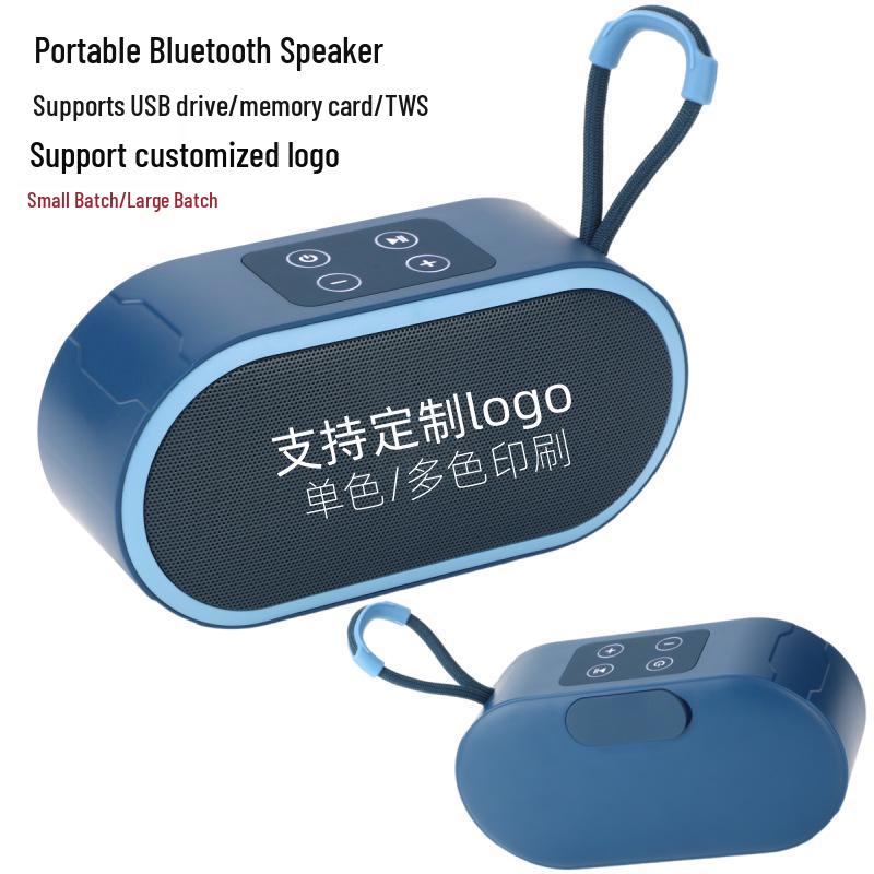 TG659 Mini Portable Bluetooth Speaker with Subwoofer and Card-Playing Feature for Outdoor Use