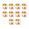 10Pcs Disposable Plastic Mousse Cup Cups for Parties Clear Pudding Dessert Weddings And Catering Events Small