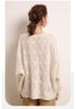 2026 Le Ka Sha Korean Style Mohair Hollow Knit Pullover for Women - Autumn/Winter Fairy Top Sweater