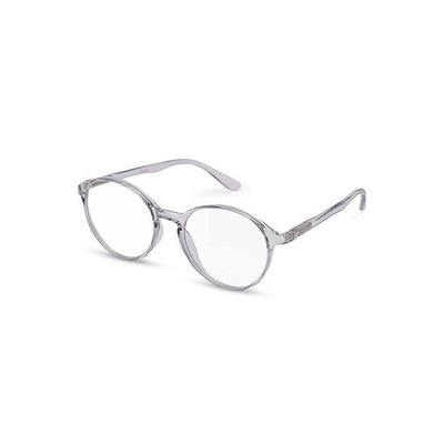 Intellilens Runde Computerbrille zum Augenschutz | Lesebrille für Herren | Blaulichtfilterglas | UV-Schutzglas