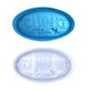 Christmas Tray Silicone Mold Epoxy Resin Jewelry Storage Tray Cements Concrete Home Decoration Making Tool for Beginners