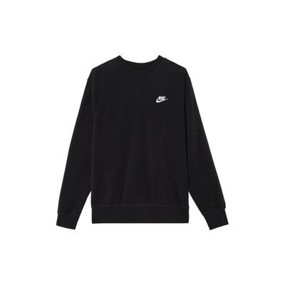 Kulüp Logosu Baskılı Spor Sweatshirt Erkek Sweatshirt Siyah FB4980-010