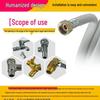Explosion-Proof PVC Water Inlet Hose for Fully Automatic Washing Machines, 4-Point Interface