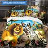 Penguins dventure 3pcs K-pop music group Bedding set,Ideal for Bedroom, Dormitory,Including Duvet Cover And 2pcs Pillowcases,Fan gifts