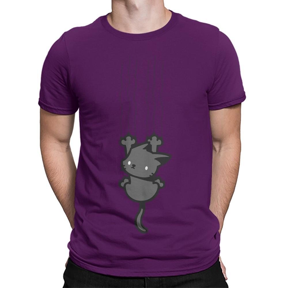Grab The Cat Mens Womens Kids T Shirt Aniimal Graphic Funny Novelty Tee Top