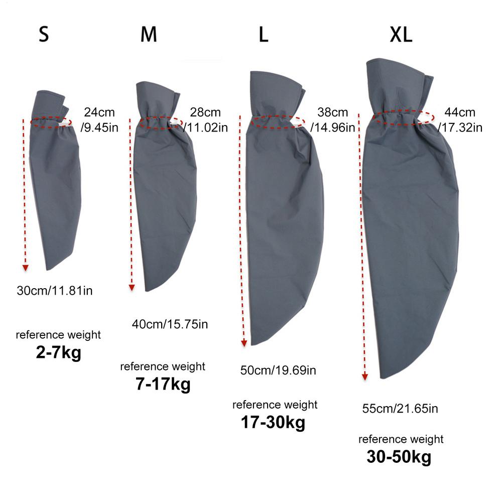Dog Tail Protector Waterproof Tail Cover Puppy Coat Rain Guard for Small Medium Large Breeds Walking Travel Road Trip Beach