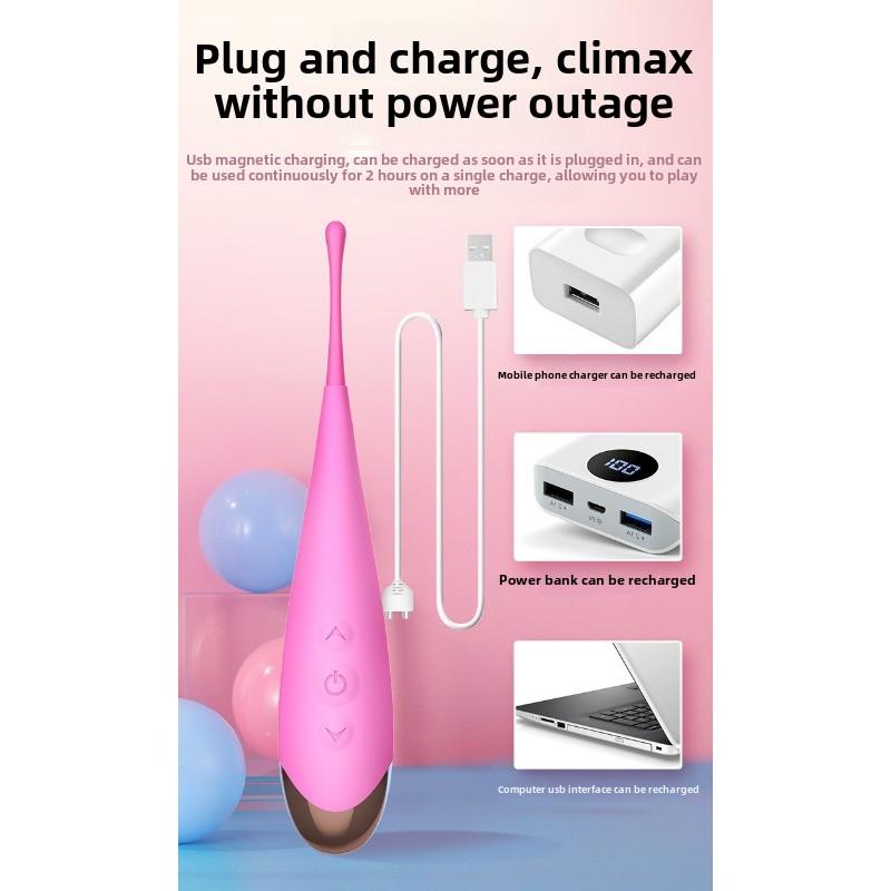 Tip Point Vibrator Honey Bean Multi-frequency G-spot Stick Female Point Tide Pen Masturbator Adult Erotic Products