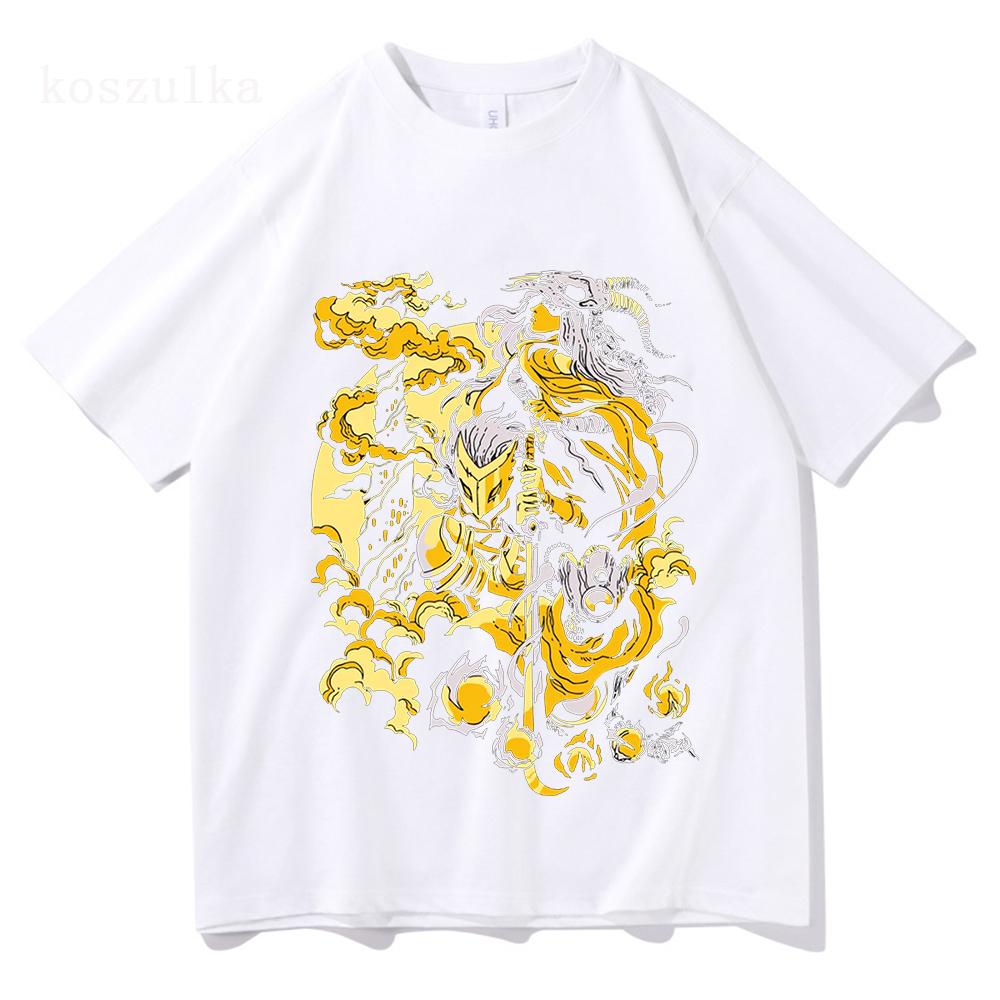 Slay The Spire Spiel Print T-Shirt Unisex Streetwear Hip Hop Baumwolle Kurzarm Damen T-Shirt Locker Lässig Hip Hop Damen T-Shirt