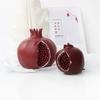 3D Big Red Open Pomegranate Candle Silicone Mold DIY Carving Art Aromatherapy Plaster Cake Decor Mold Home Decoration Gift