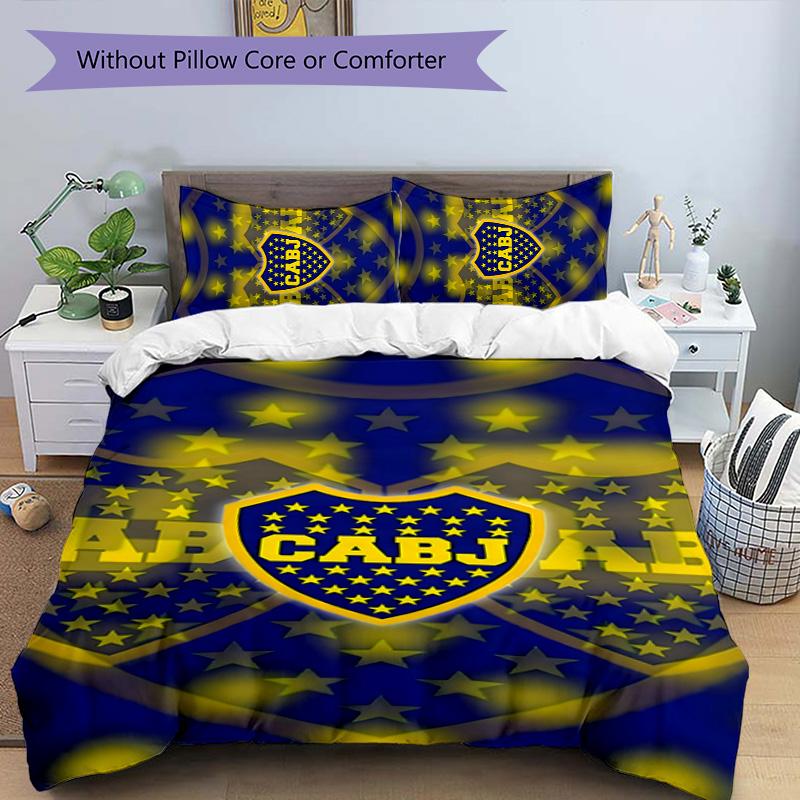 CABJ 3pcs Bedding Set Duvet Cover Closure Includes 1 Duvet Cover & 2 Pillowcases for All Seasons Bedroom Home Dorm Decor