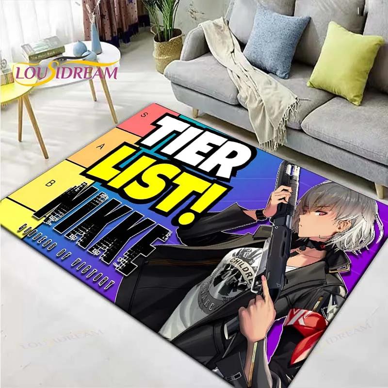 Hot Game Characters Nikke Goddess of Victory Carpet Outdoor Rug Area Rug Non-slip Carpet Bedroom Decor Carpet for Gift