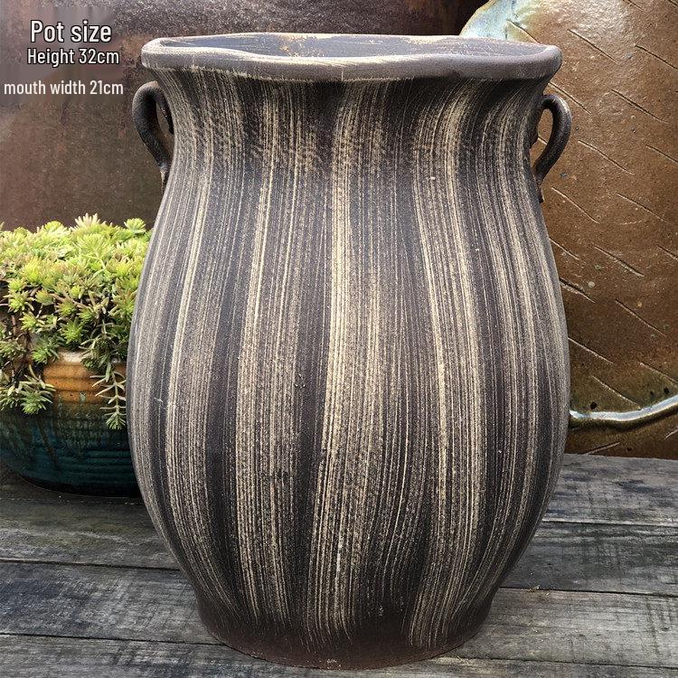 Extra Large Ceramic Succulent & Flower Pot for Trees and Plants