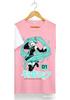 Erwachsenen- und Kinder-Hatsune Miku Multiform Charakter-Collage Reines Baumwoll-Subkultur Personalisiertes T-Shirt