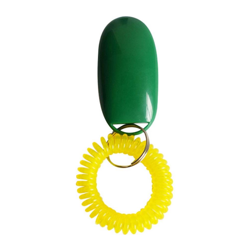 Dog Clicker Training Tool with Wrist, Portable Sound Trainer for Obedience and Behavior Training