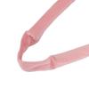 Heatless Curling Rod Headband with Tail Rope Soft Rubber Prevent Damage DIY Hair Curls Roller for Sleeping Pink