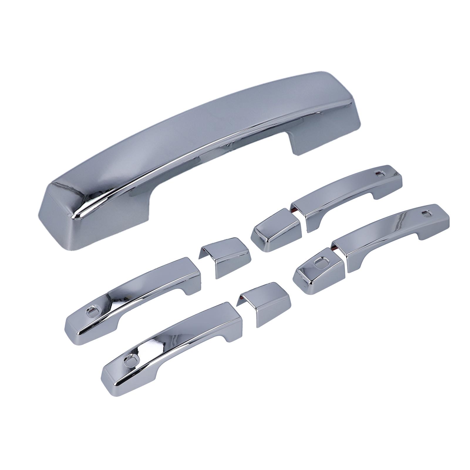 

9 шт. Накладки на наружные дверные ручки, отделка, украшения, подходят для Land Rover Defender 20202021