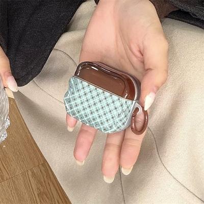 Korean Plaid Pattern Earphone Case For Apple Airpods 4 3 2 Pro 3 Protective Cover Silicone Protective Cases For Airpods Pro 2 Ca
