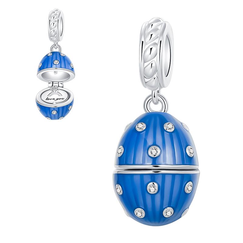 Matryoshka Doll Copper Can Be Opened And Closed Charms Pendant Fit Bracelet Jewelry Women Making Diy Gift Accessory