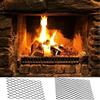 Fireplace Grate Steel Fireplace Grills Heavy Duty Log Grate Mesh Heat Resistant Sturdy Log Holder Fire Grates For Family