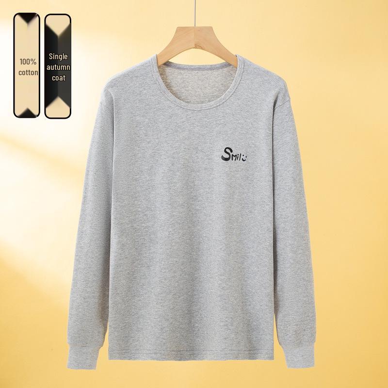 

Подростковая хлопковая футболка с длинным рукавом для осени - доступны средние и большие размеры 185 cm