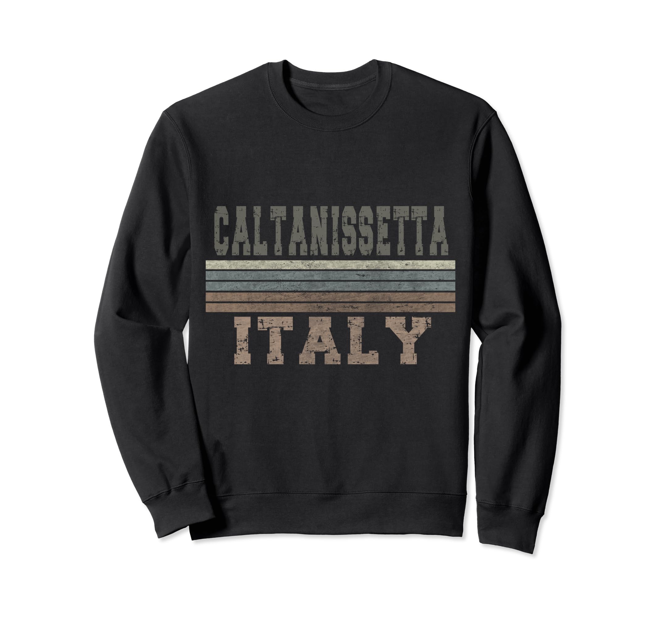 

Retro Caltanissetta Italian Sweatshirt чёрный