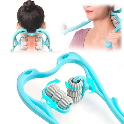 Neck Massager For Neck Shoulder Trigger Point Plastic Pressure Point Therapy Neck Massageador Massagem Relieve Hand Roller
