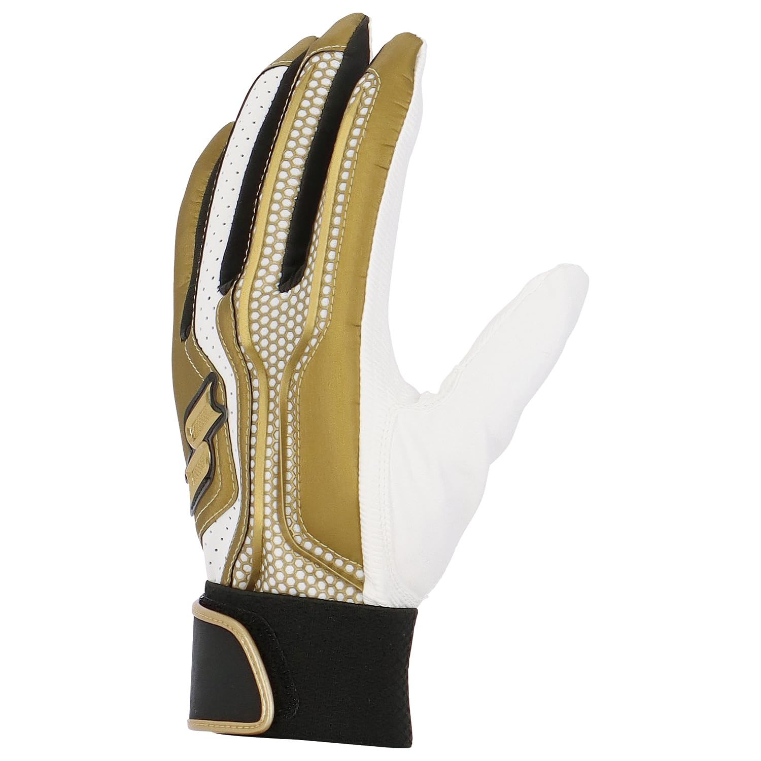 

SSK EBG5200WF1 Gloves Gold x White Size L General-Purpose Single-Band (Both Hands), (3810),