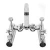 AntiRotary Stainless Steel Double Fishing Rod Holder Stepless FineTuning Fishing Fixed Tool