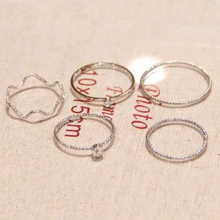 French Retro Large-Size Twist Ring for Women with Thick Fingers