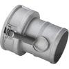 1 Pack 4 Inch Camlock Fittings Type C Aluminum Cam and Groove Hose Fitting Female Camlock X Hose Shank Camlock W/Gasket Inside (C400)