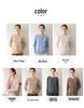 Kangsai Ni Women's 100% Pure Cashmere Round Neck Cardigan - Autumn/Winter Knit Sweater Jacket