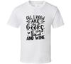 All I Need Are Books And Wine Tshirt Hilarious New Reading Tee For Avid Readers