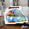 Personalisierbare Decke mit Namen und Persönlichkeit Asterix, Weich & Warm, für Sofa, Büro, Bett, Reise, Mittagspause, Geschenk, Geeignet für alle Jahreszeiten