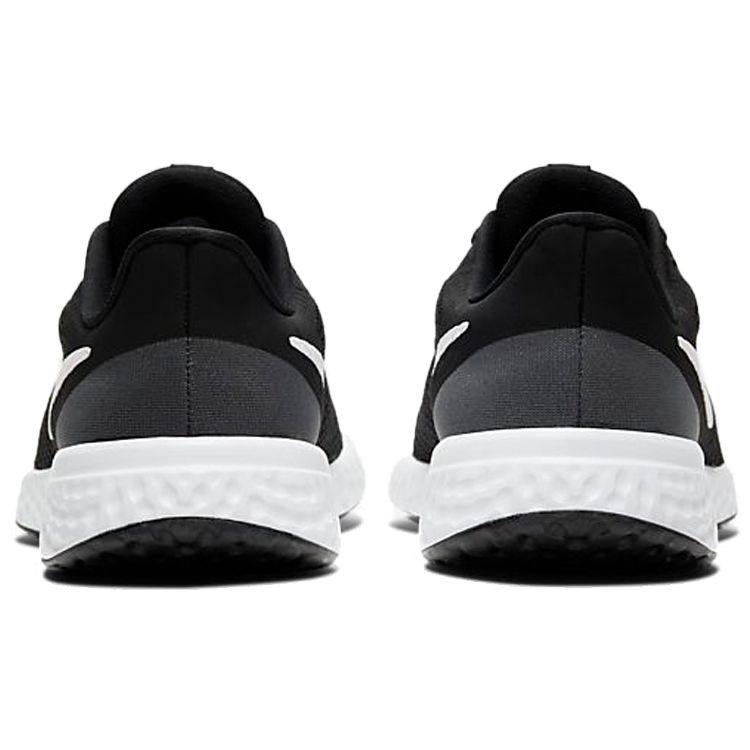 Nike Revolution 5 GS BQ5671-003 Black Anthracite White Kids' Running Shoes