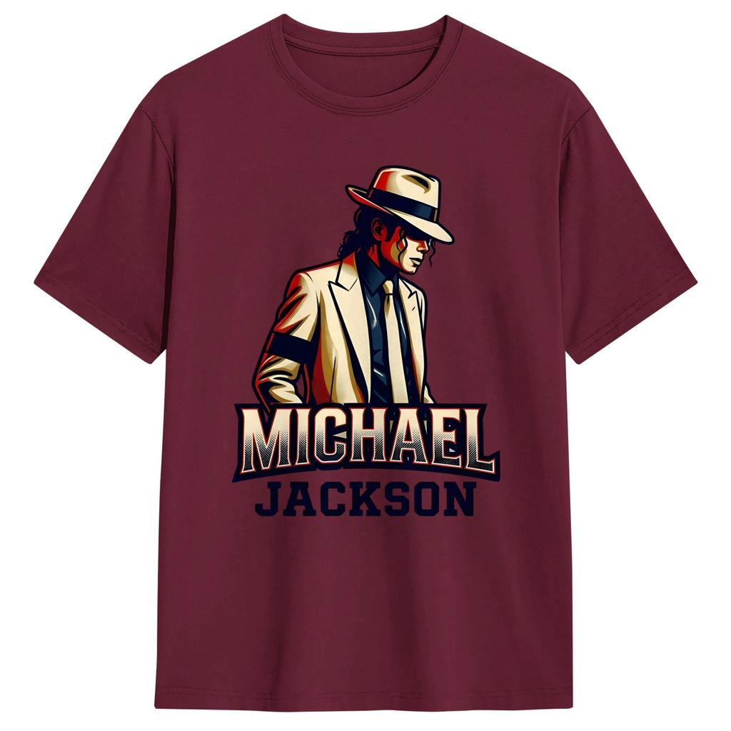 Couple T Shirt MMichael JJackson Poster TShirts Hippie Summer Tees Streetwear Cotton Tops Plus Size