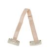 4pcs Face Lift Bands with Clip Women Adjustable Elastic Face Lifting Strap Patch for Hair White