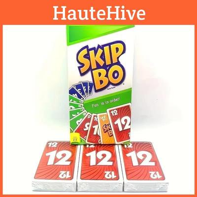 Põnev Skip Bo kaardimäng, mis sobib suurepäraselt peremänguks ja sõbralikeks kogunemisteks