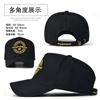 65 Peaked Cap Autumn and Winter Men's Enlarged and Deepened Men's Hat Big Head Circumference High-end Baseball Cap Four-season Hard Top
