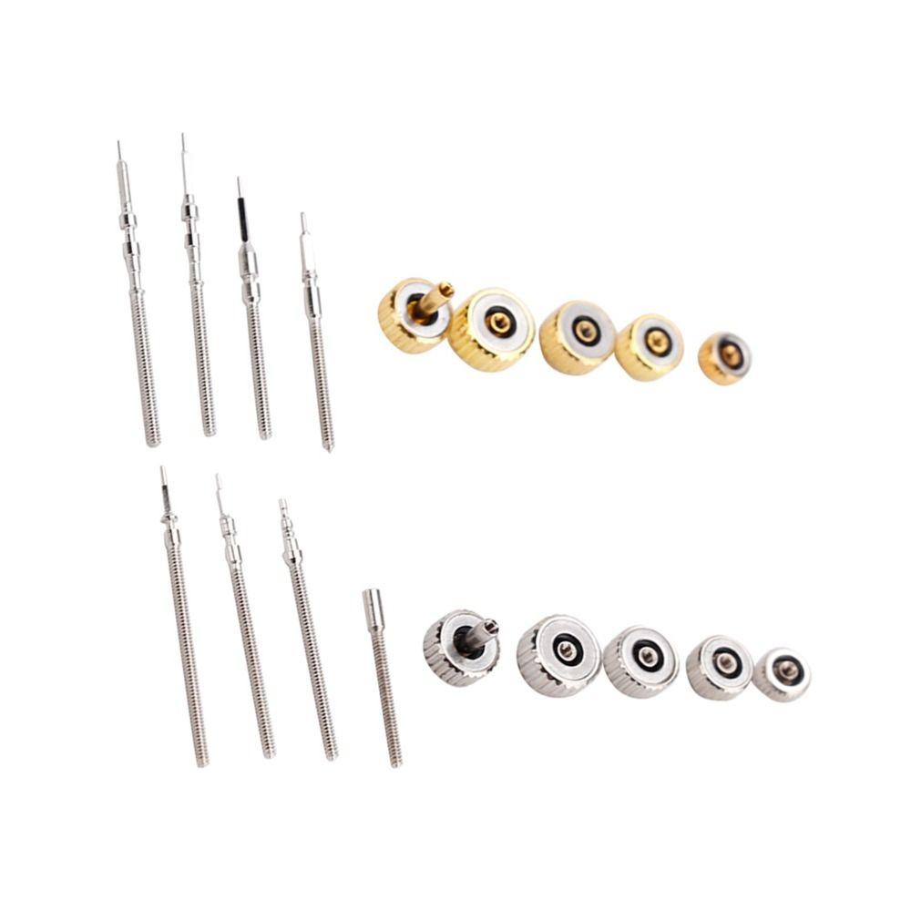 Assorted Kit Watch Crown Spring Bar Set Watch Stem Extender  Replacement Parts
