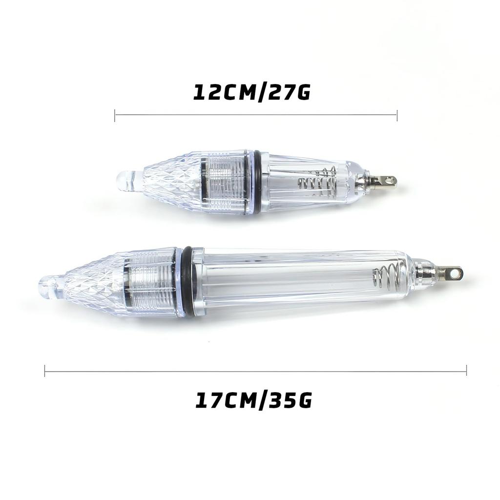 Piscorush Fishing Light 12/17cm Set of 5 Underwater Fishing Light