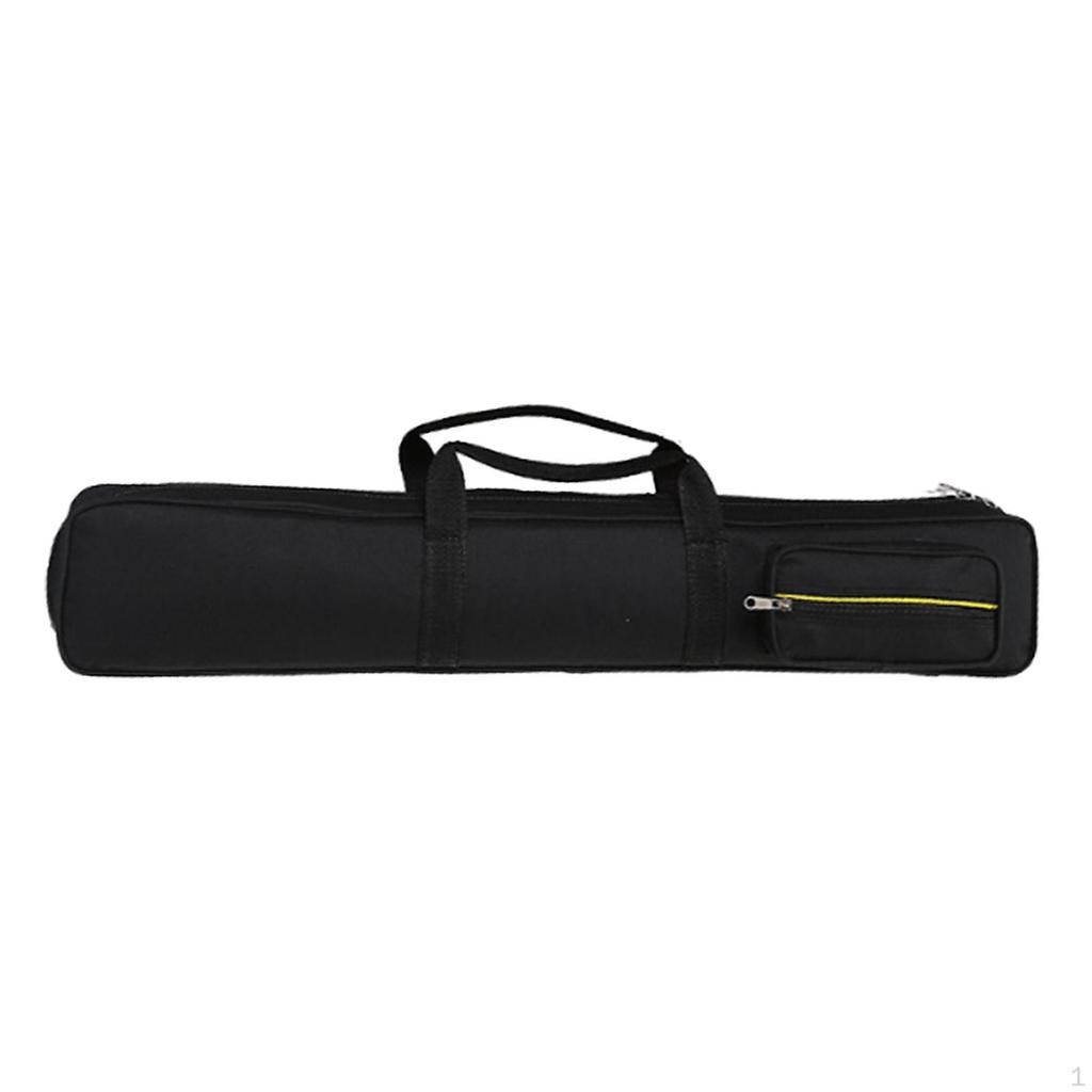 Portable Handle Anti Scratch Sleek Adjustable Shoulder Strap Holds 2 Cues 1/2 Jointed