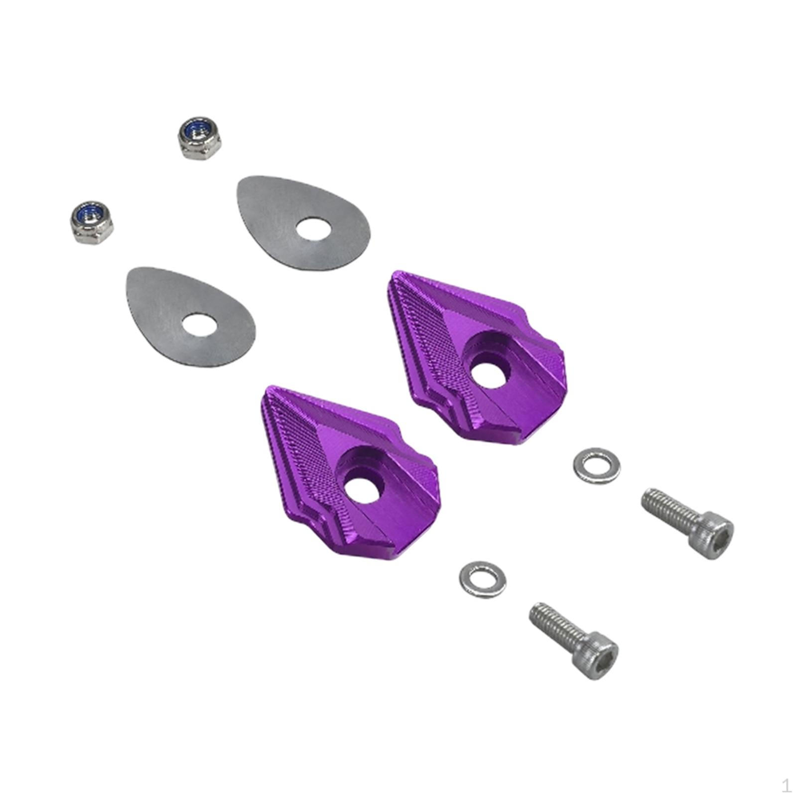 

Мотоциклетные проставки поворотов напрямую заменяют погодоустойчивые детали из алюминиевого сплава, прокладка заднего указателя для фиолетовый