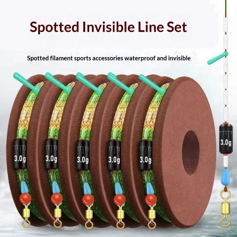 5Pcs Nylon Fishing Line Group Durable Superfine Strong Toughness Fishing Lures Line Group Carp Fishing Accessories