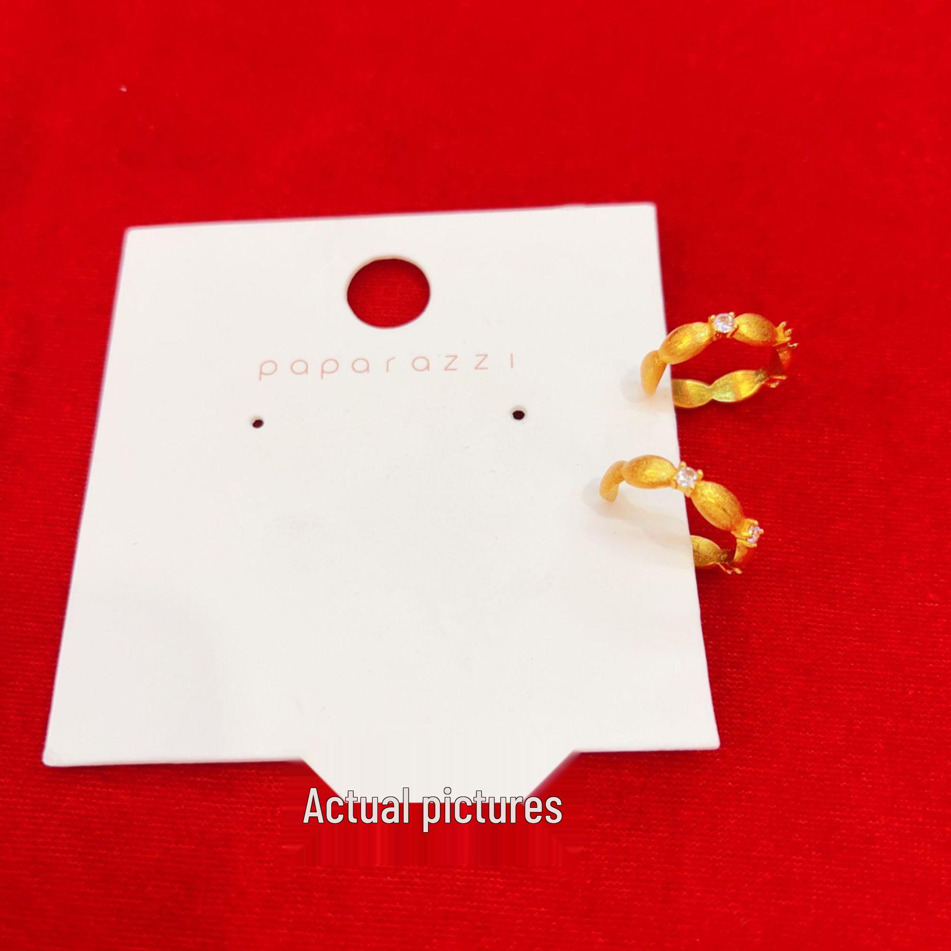 

Women s Gold-Tone Diamond-Studded Brushed Ring - Vintage Italian Craftsmanship Design Adjustable Open