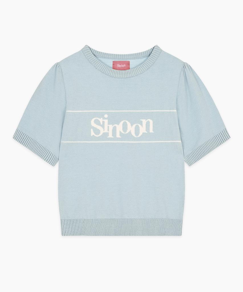 SINOON Sinoon Logo Half Knit (Sky Blue)