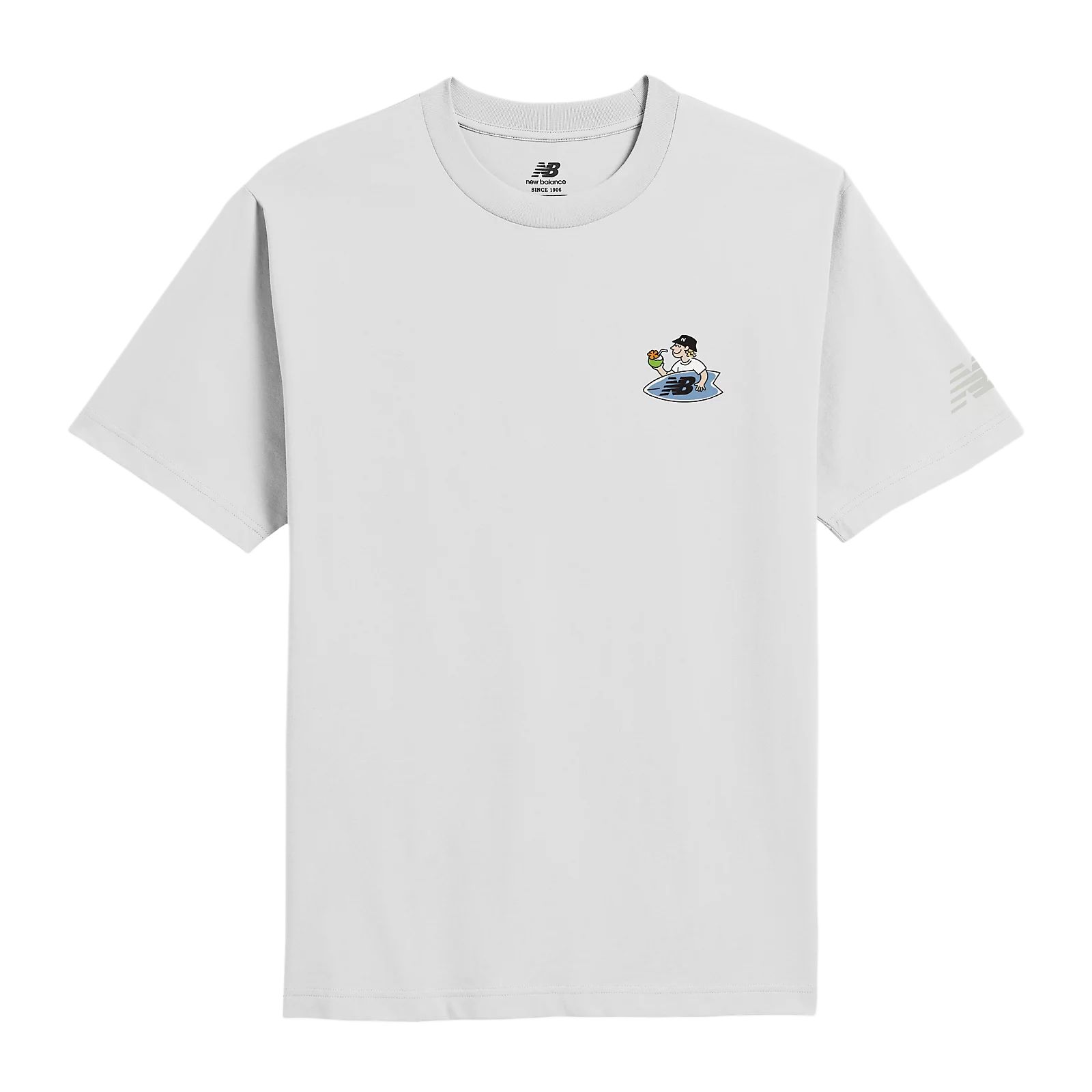 New Balance Surf Shop T Shirt Men s White MT51876-WT XL